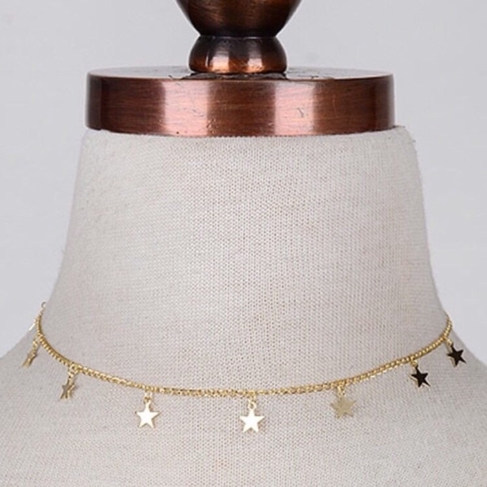 Gold Star Necklace